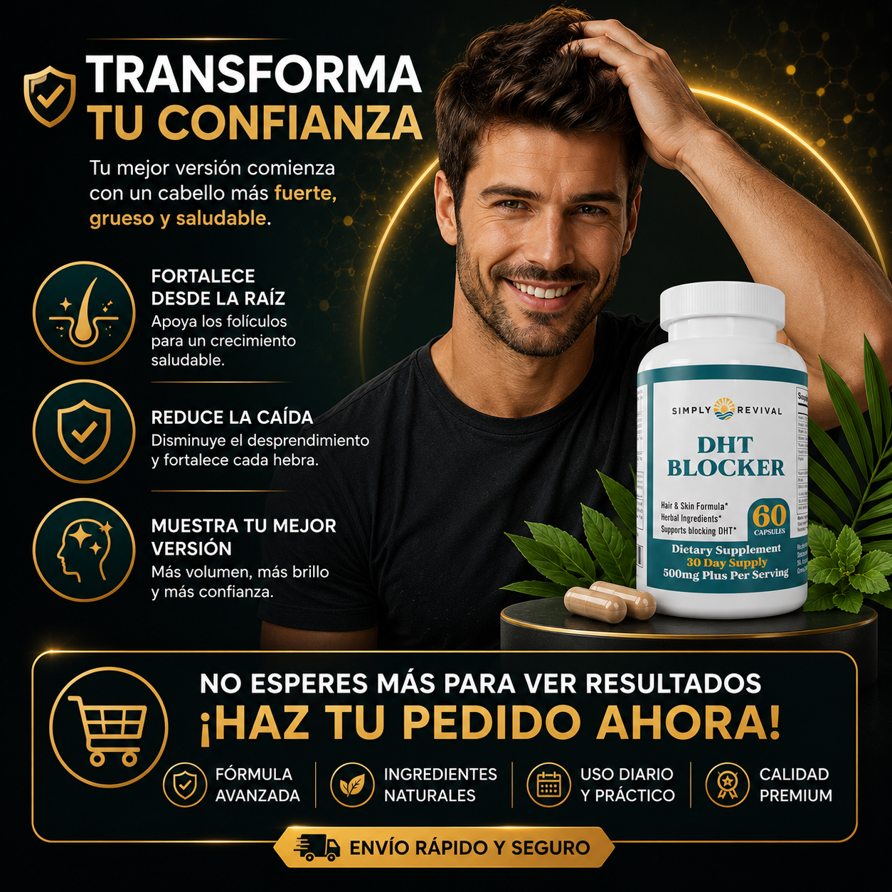 DHT BLOCKER™ | APOYA EL NUEVO CRECIMIENTO Y REDUCE EL DESPRENDIMIENTO 🚀✨