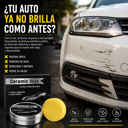 TITANIUM CERAMIC WAX 2 PIEZAS – BRILLO ESPEJO Y PROTECCIÓN PARA TU AUTO 🚘✨