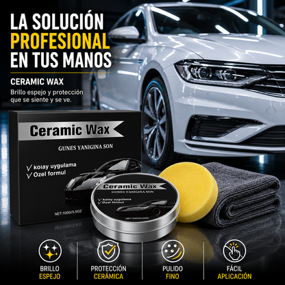 TITANIUM CERAMIC WAX 2 PIEZAS – BRILLO ESPEJO Y PROTECCIÓN PARA TU AUTO 🚘✨