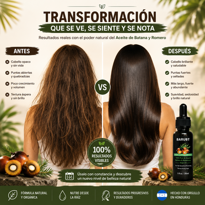 🌿✨ BATANA HAIR ELIXIR™ PAGA 1 LLEVA 2 | CRECIMIENTO CAPILAR INTENSIVO + BRILLO NATURAL ✨🌿
