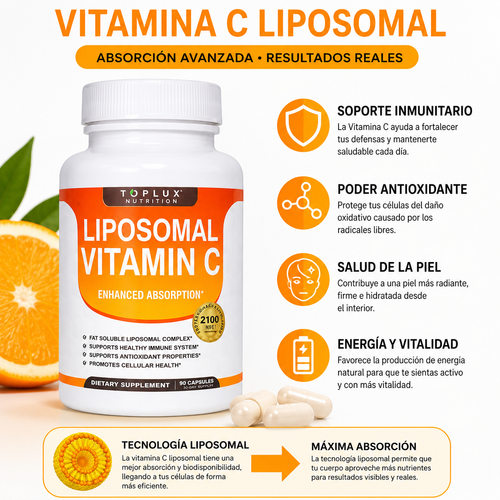 Vitamina C Top Lux 90 Capsulas