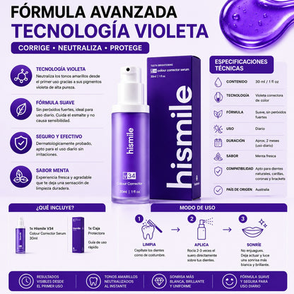 PASTA BLANQUEADORA – SONRISA MÁS BRILLANTE AL INSTANTE 😁💜 OFERTA ESPECIAL