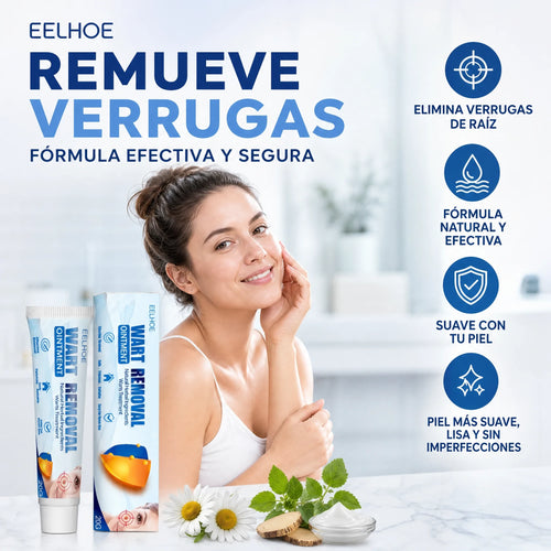 Crema Elimina Verrugas Lunares Piel 20g