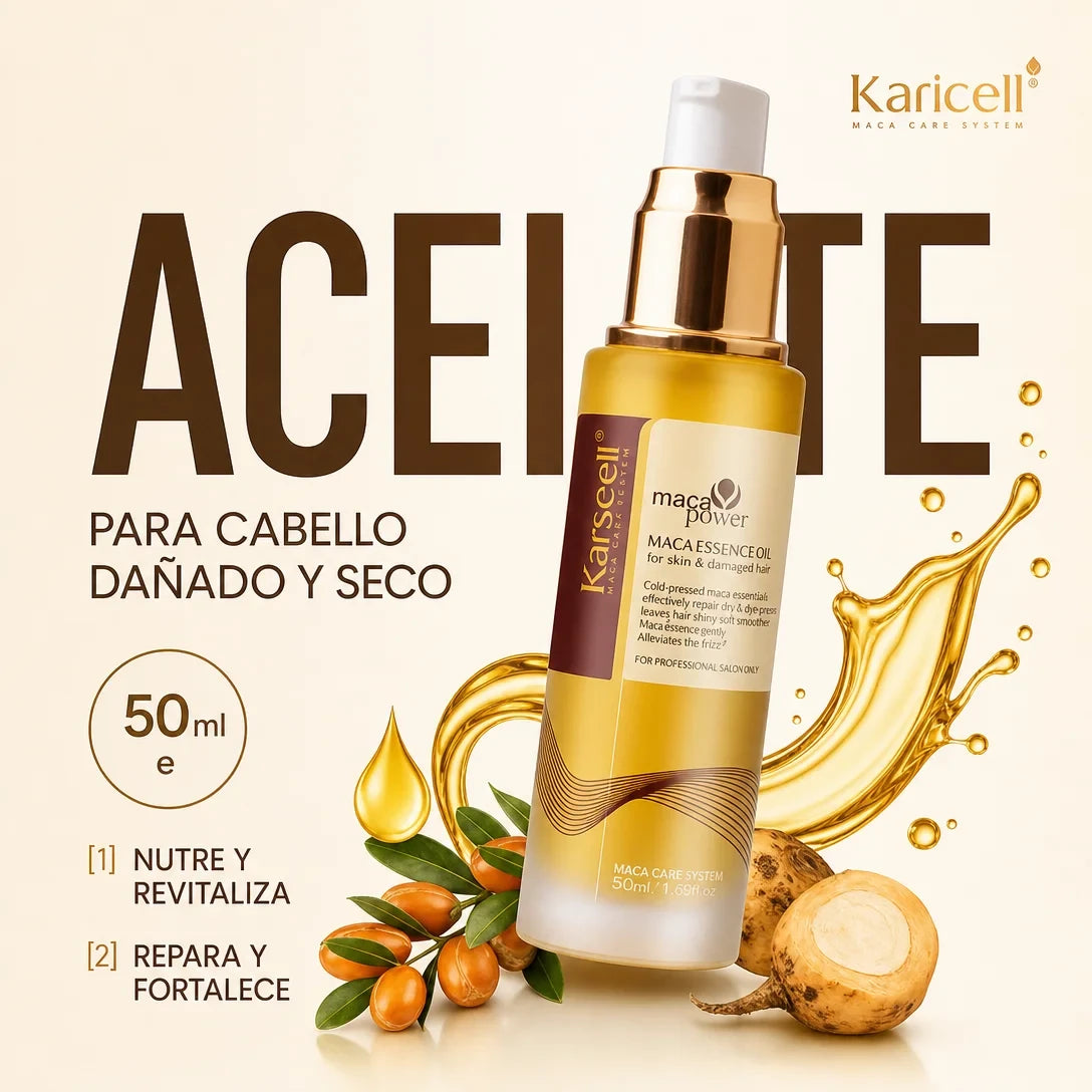 Aceite De Argan Puro Karsell Capilar