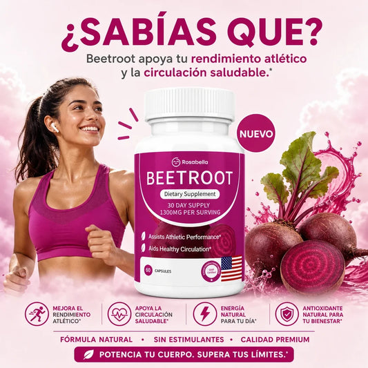 Beetroot 60cap Apoyo Para El Rendimiento